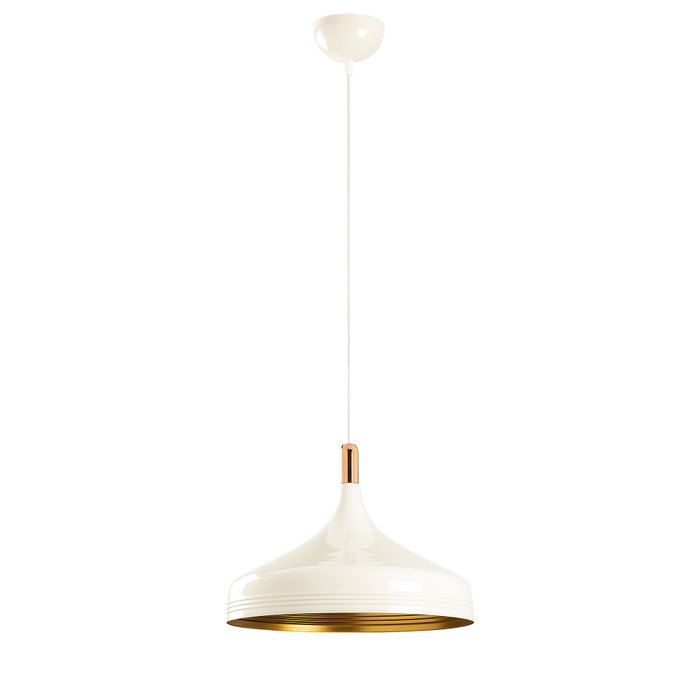 Opviq Lámpara de araña Sağlam - 3723 Blanco, Dorado y Cobre